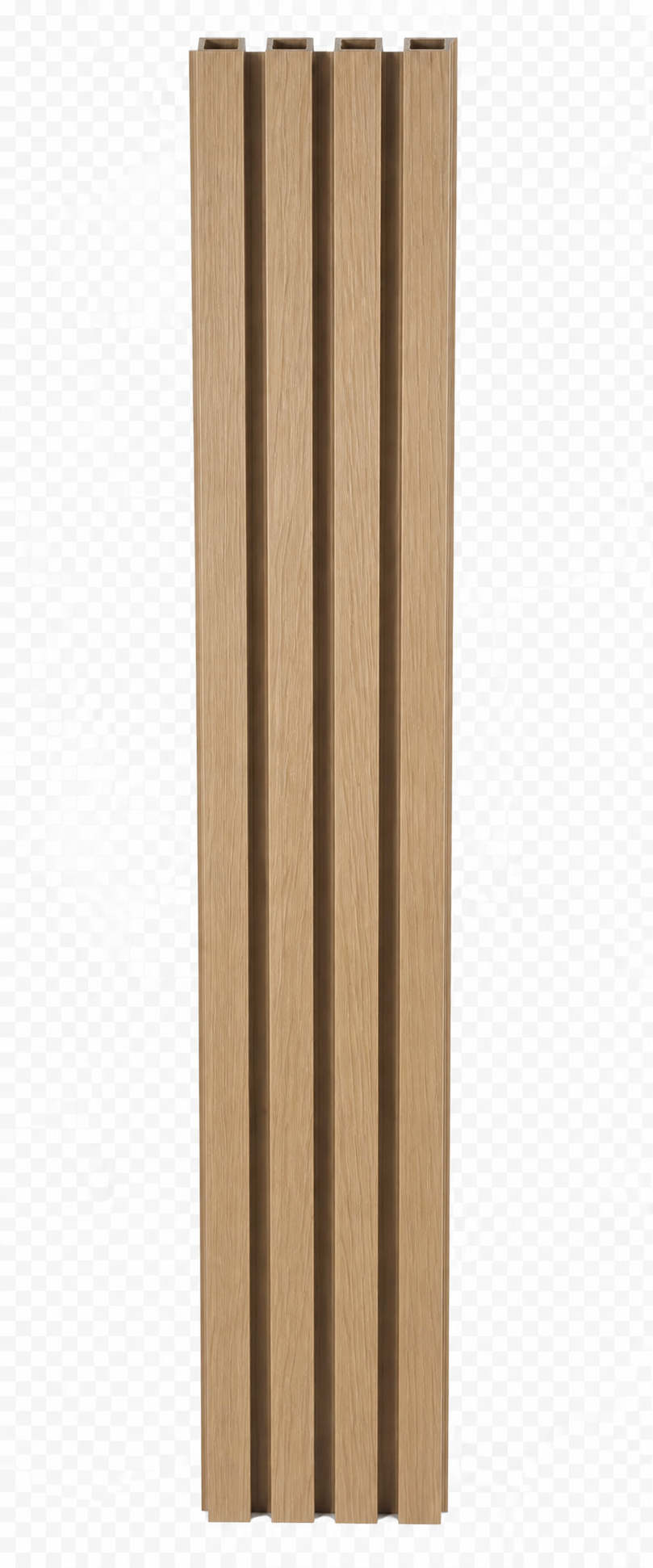 Light oak exterior WPC panel
